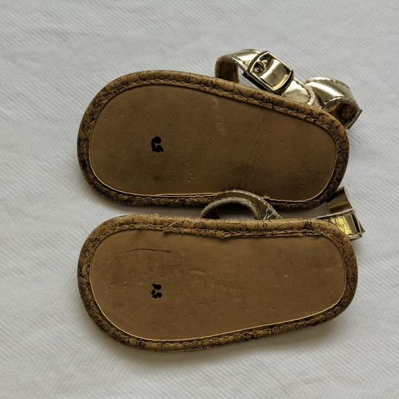 mixed brands baby girl glitter summer shoes / sandals bundle 2 pairs - Picture 8 of 10